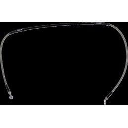 Latiguillo de freno de acero inoxidable trenzado Moose Racing - K02-1-053/P-CL