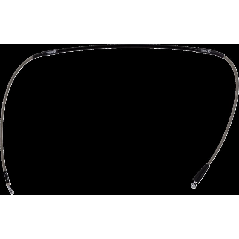 Latiguillo de freno de acero inoxidable trenzado Moose Racing - K02-1-054/P
