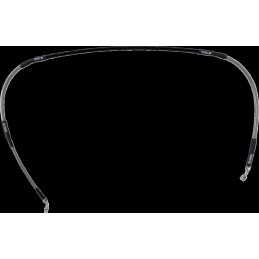 Latiguillo de freno de acero inoxidable trenzado Moose Racing - K02-1-058/P-CL