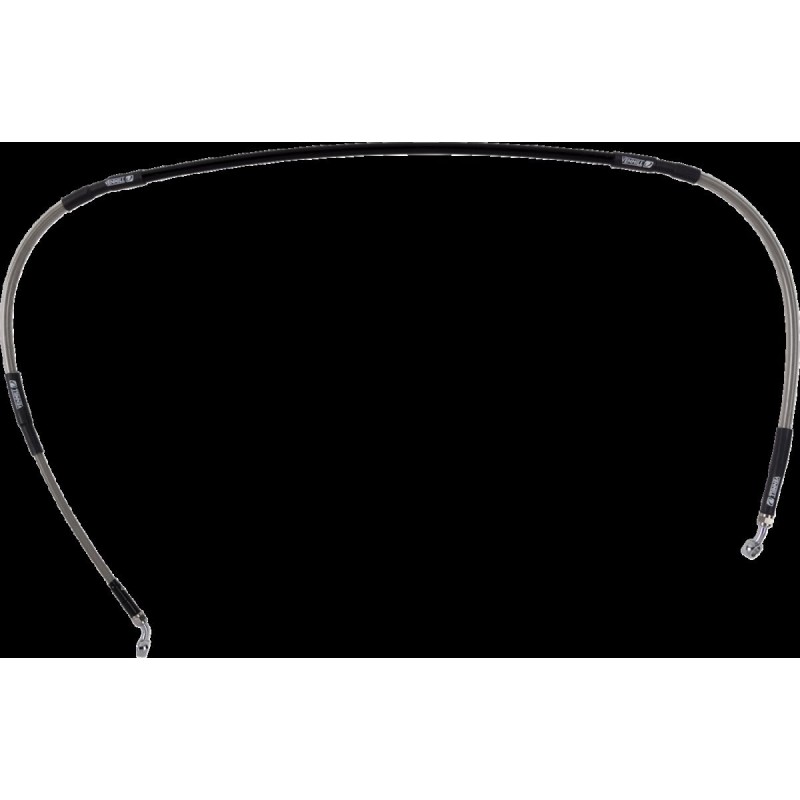 Latiguillo de freno de acero inoxidable trenzado Moose Racing - K02-1-058/P-CL