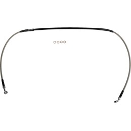 Latiguillo de freno de acero inoxidable trenzado Moose Racing - K02-1-061/P