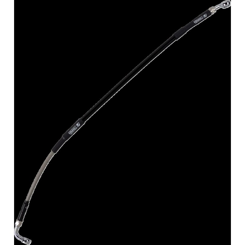 Latiguillo de freno de acero inoxidable trenzado Moose Racing - K02-2-002/P-CL