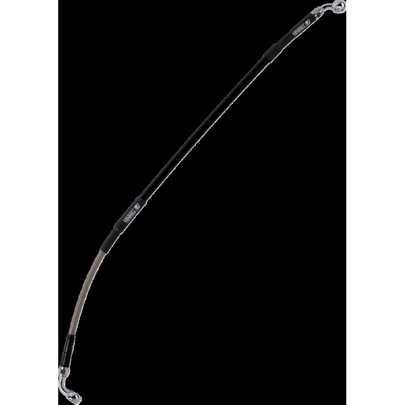 Latiguillo de freno de acero inoxidable trenzado Moose Racing - K02-2-019/P-CL
