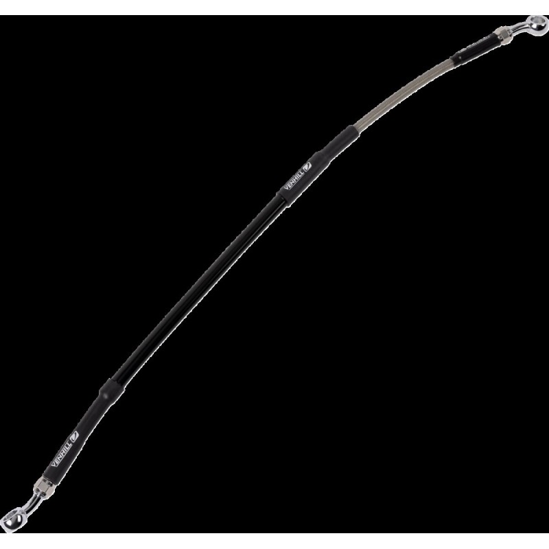 Latiguillo de freno de acero inoxidable trenzado Moose Racing - K02-2-031/P-CL
