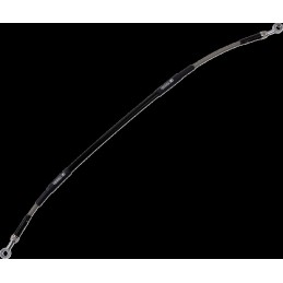 Latiguillo de freno de acero inoxidable trenzado Moose Racing - K02-2-037/P-CL