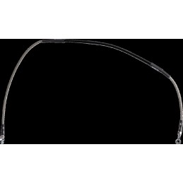 Latiguillo de freno de acero inoxidable trenzado Moose Racing - S01-1-029/P-CL