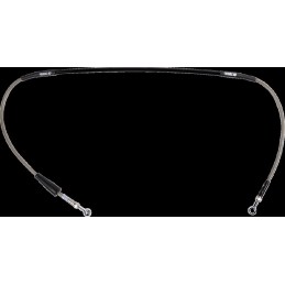 Latiguillo de freno de acero inoxidable trenzado Moose Racing - S01-1-035/P-CL