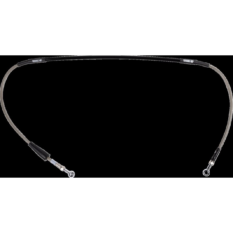 Latiguillo de freno de acero inoxidable trenzado Moose Racing - S01-1-035/P-CL