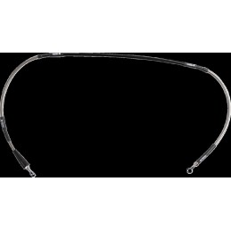 Latiguillo de freno de acero inoxidable trenzado Moose Racing - S01-1-039/P-CL
