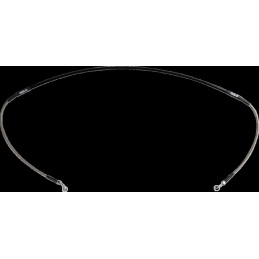 Latiguillo de freno de acero inoxidable trenzado Moose Racing - S01-1-041/P-CL