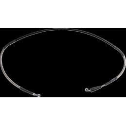 Latiguillo de freno de acero inoxidable trenzado Moose Racing - S01-1-042/P-CL