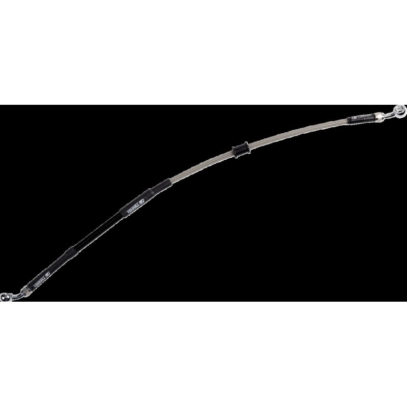 Latiguillo de freno de acero inoxidable trenzado Moose Racing - S01-2-037/P-CL
