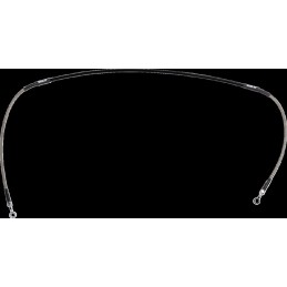 Latiguillo de freno de acero inoxidable trenzado Moose Racing - Y01-1-021/P-CL