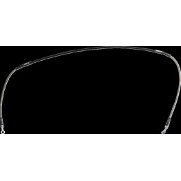 Latiguillo de freno de acero inoxidable trenzado Moose Racing - Y01-1-022/P-CL