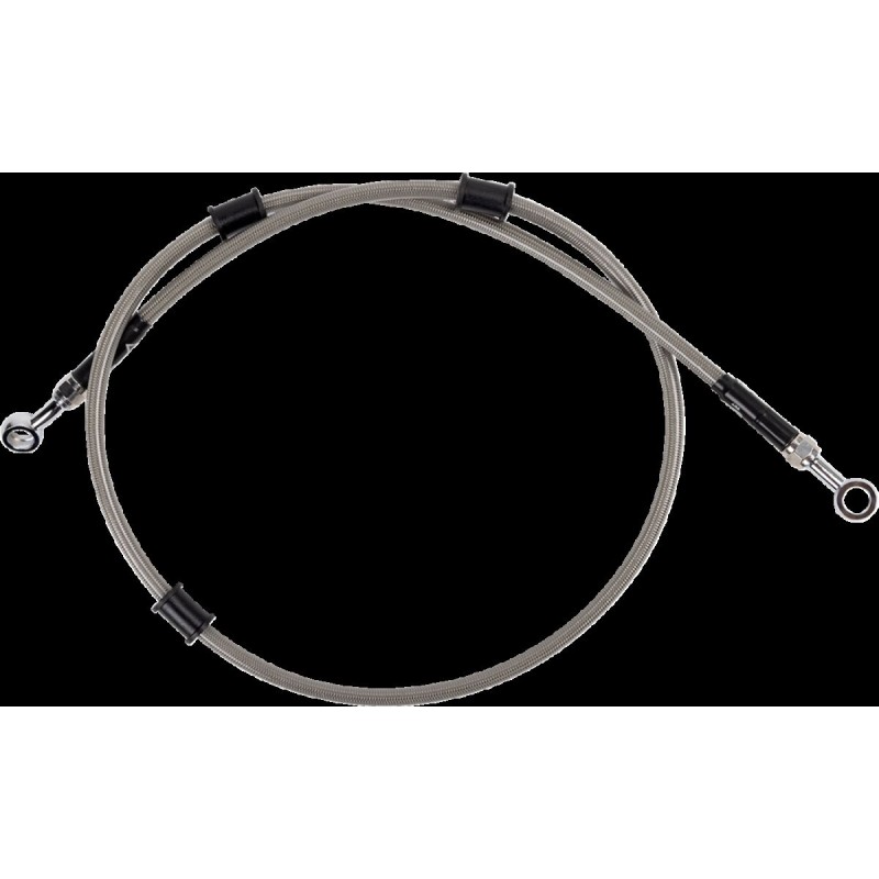 Latiguillo de freno de acero inoxidable trenzado Moose Racing - Y01-1-023/P-CL