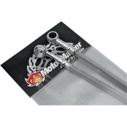 Latiguillo de freno delantero Moto-Master con faro, para bomba radial, longitud original - 212005