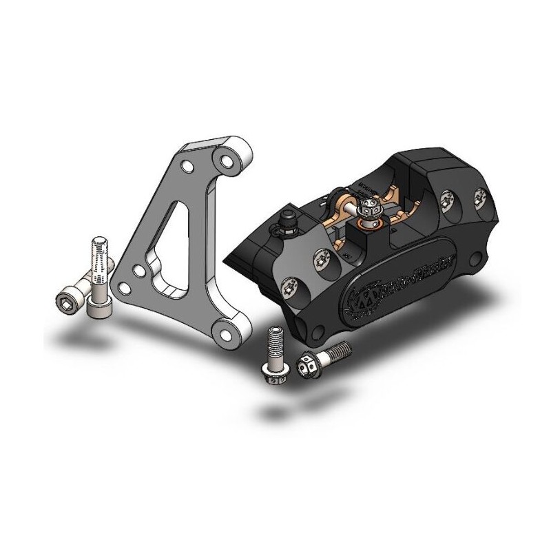 Kit de pinza supermoto Racing Moto-Master para disco de 320 mm DCT