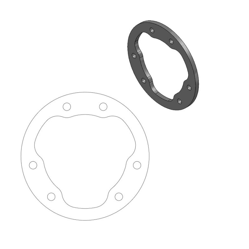 Soporte de reubicación de pinza de freno Moto-Master para disco de 270 mm - 211048