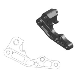 Soporte de reubicación de pinza de freno Moto-Master para disco de 270 mm - 211079