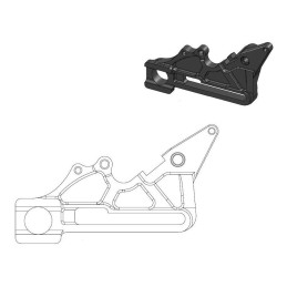 Soporte de reubicación de pinza de freno Moto-Master sobredimensionado