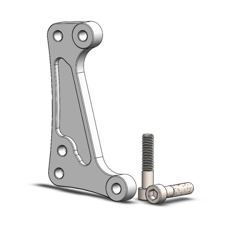 Soporte de pinza supermoto Racing Moto-Master para disco de 300 mm