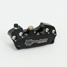 Pinza de freno delantera supermoto SM Racing de 4 pistones Moto-Master negra