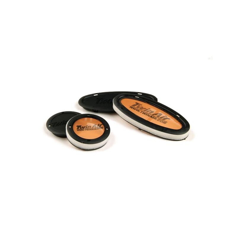 Rejillas de ventilación redondas para caja de filtro Twin Air pack de 2