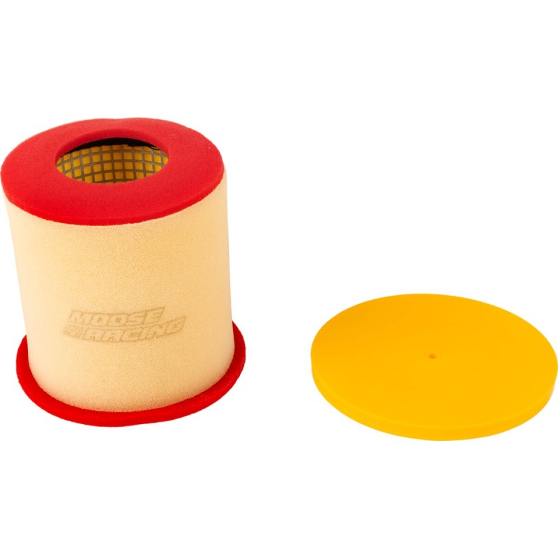 Filtro de aire de espuma de doble capa Moose Racing Suzuki KingQuad 700 con jaula
