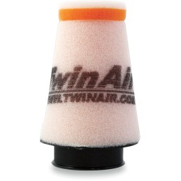 Filtro de aire universal de abrazadera para pit bike Twin Air Ø 45 mm ancho 70-50 mm largo 100 mm