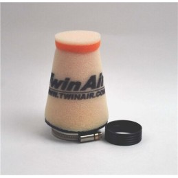 Filtro de aire universal de abrazadera para pit bike Twin Air Ø 40 mm ancho 70-50 mm largo 100 mm