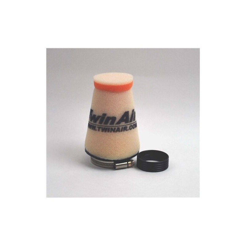 Filtro de aire universal de abrazadera para pit bike Twin Air Ø 40 mm ancho 70-50 mm largo 100 mm