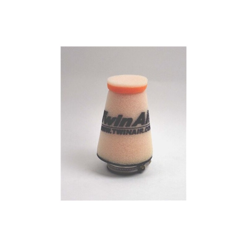 Filtro de aire universal de abrazadera para pit bike Twin Air Ø 35 mm ancho 70-50 mm largo 100 mm