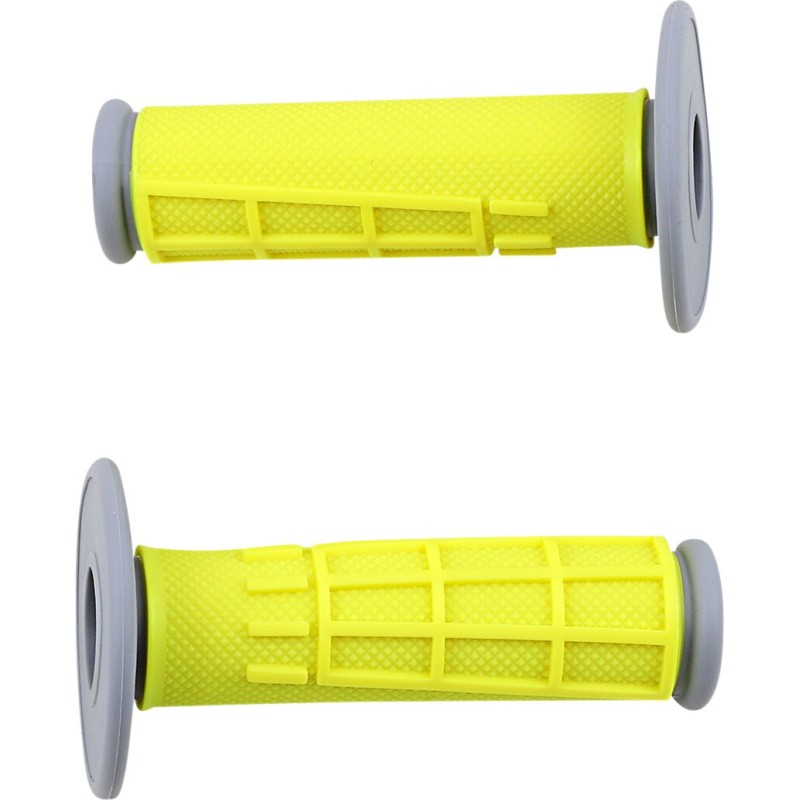 Puños Half Waffle de compuesto Moose Racing amarillos