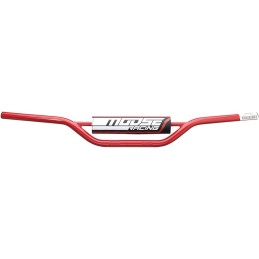 Manillar de acero Moose Racing Mini rojo