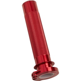 Tubo de acelerador de aluminio rojo Moose Racing Suzuki RM