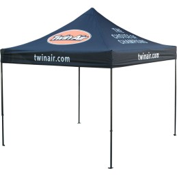 Carpa plegable Twin Air 3 x 3 m con estructura de acero