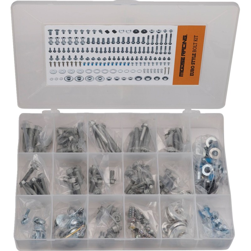 Kit de tornillería Moose Racing motos europeas