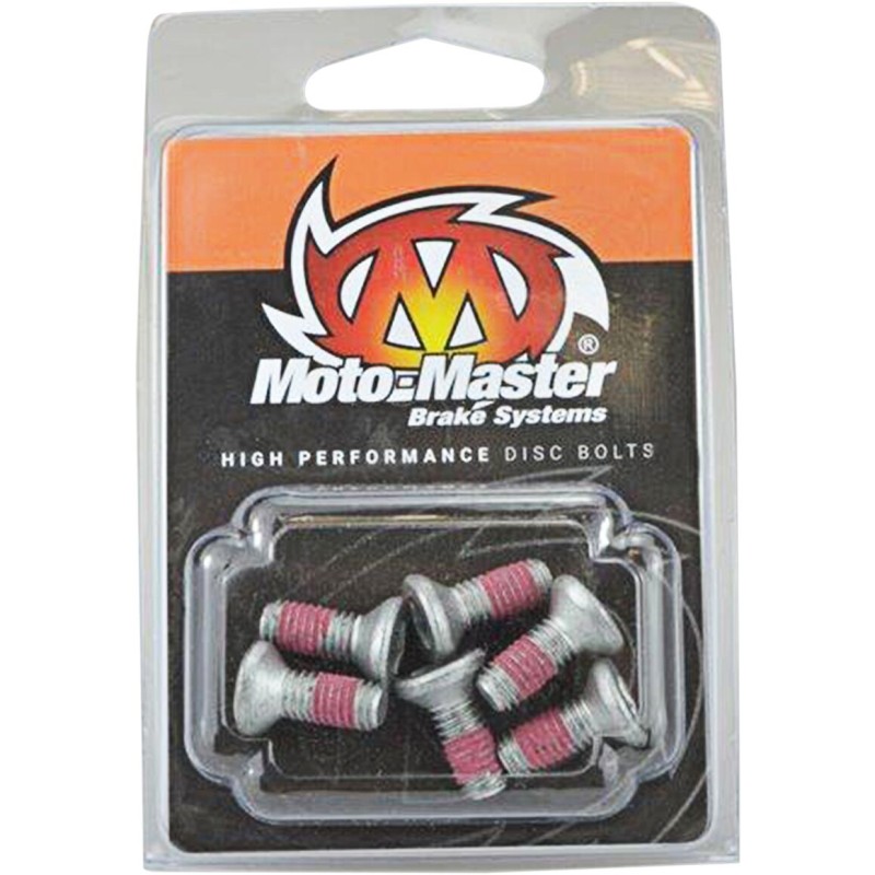 Tornillos de disco de freno Moto-Master M6 x 12 avellanados Allen