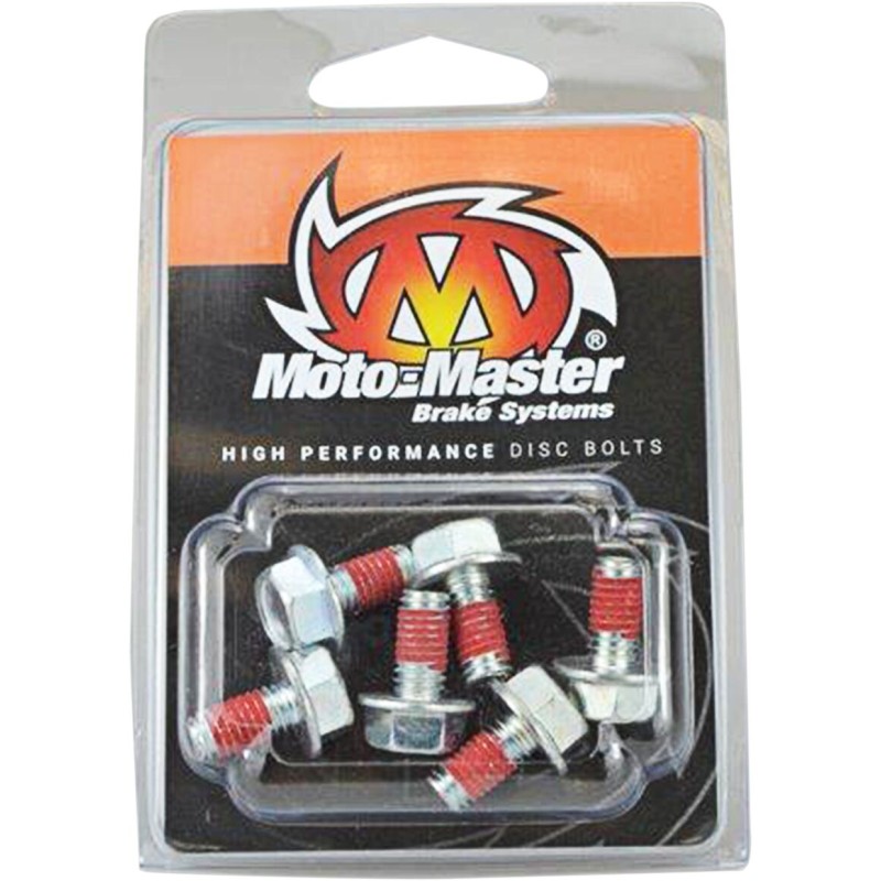 Tornillos de disco de freno Moto-Master M6 x 12 hexagonales