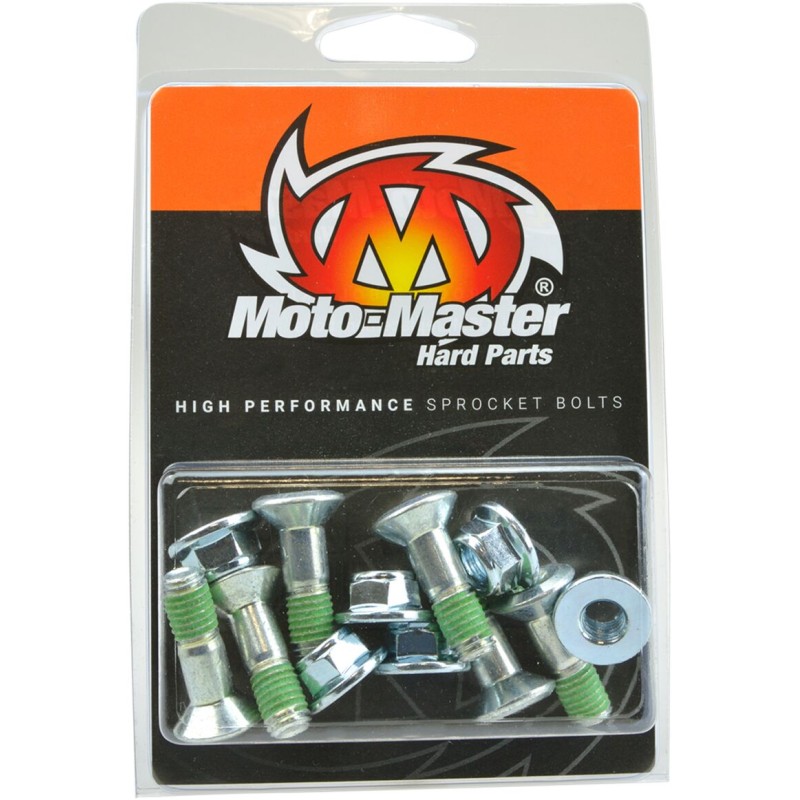 Tornillos de corona Moto-Master M8 x 26 mm pack de 6