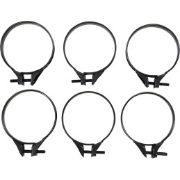 Abrazaderas de carburador Moose Racing 55-58 mm pack de 6