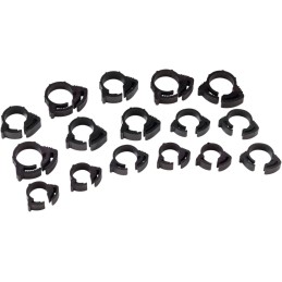 Abrazaderas de nailon con carraca Moose Racing 8, 9, 10 y 12 mm pack de 16