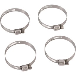 Abrazaderas de manguera de acero inoxidable Moose Racing 26-51 mm pack de 4
