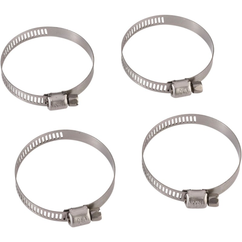 Abrazaderas de manguera de acero inoxidable Moose Racing 26-51 mm pack de 4