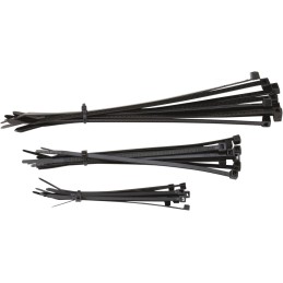 Bridas de nailon Moose Racing de 4, 6 y 8 pulgadas negras pack de 30