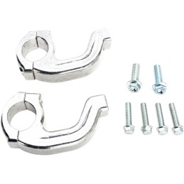 Abrazaderas para paramanos Contour Magura Moose Racing plateadas