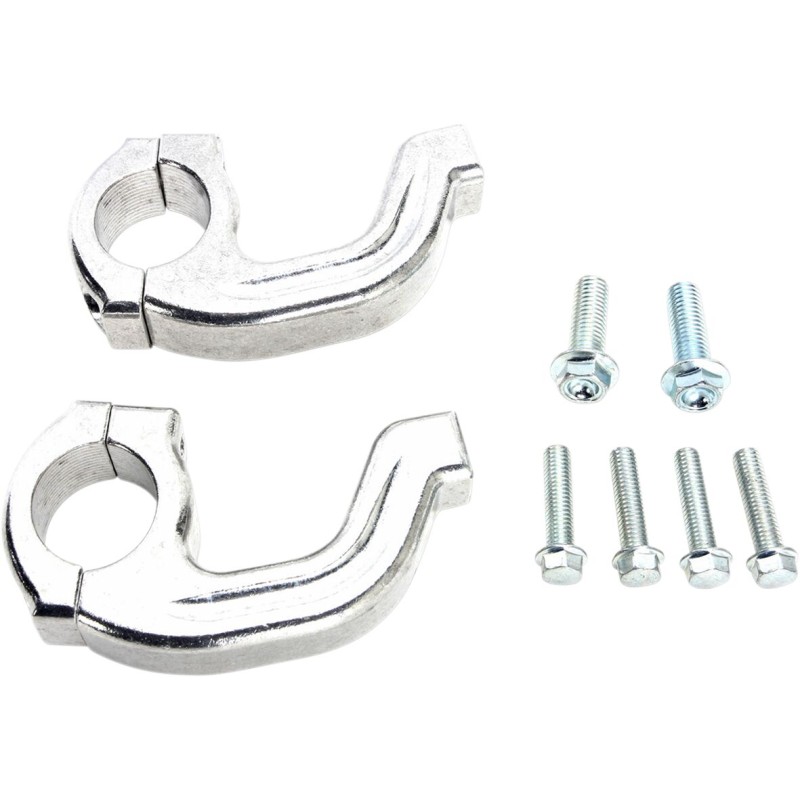 Abrazaderas para paramanos Contour Magura Moose Racing plateadas