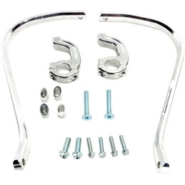 Paramanos Contour Moose Racing 1 1/8 pulgadas plateados