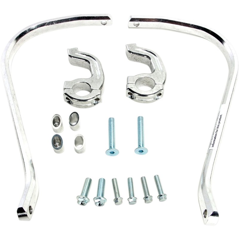 Paramanos Contour Moose Racing 1 1/8 pulgadas plateados