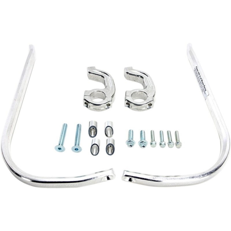 Paramanos Contour Moose Racing para manillar Magura plateados